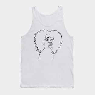 Abstract black women Tank Top